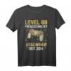 Level 8 Jahre Geburtstagsshirt für Junge Gamer – Legendär seit 2014, perfektes Geschenk für Gaming-Fans zum 8. Geburtstag