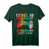 Level 10 Jahre Geburtstagsshirt für Jungen - Gaming Controller Motiv für Kindergeburtstag, LAN-Party & Gaming Fans