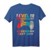 Level 10 Jahre Geburtstagsshirt für Jungen - Gaming Controller Motiv für Kindergeburtstag, LAN-Party & Gaming Fans