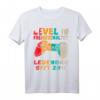 Level 10 Jahre Geburtstagsshirt für Jungen - Gaming Controller Motiv für Kindergeburtstag, LAN-Party & Gaming Fans