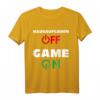 Hausaufgaben OFF Game ON | Lustiges Gamer T-Shirt für Schüler, Zocker & Geburtstagsgeschenk für Gamer-Freunde