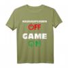 Hausaufgaben OFF Game ON | Lustiges Gamer T-Shirt für Schüler, Zocker & Geburtstagsgeschenk für Gamer-Freunde