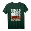 Geduld ist was für Anfänger, Gamer rasten direkt aus T-Shirt – Lustiges Gaming Motiv für Gamer, perfekt als Geschenk zu Weihnachten & Geburtstag