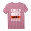 Geduld ist was für Anfänger, Gamer rasten direkt aus T-Shirt – Lustiges Gaming Motiv für Gamer, perfekt als Geschenk zu Weihnachten & Geburtstag