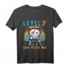 Kinder Gamer Geburtstag T-Shirt für 7-Jährige - Level Up & Complete Videospiel Controller Motiv, Perfektes Geschenk für junge Zocker