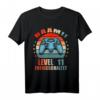 Geburtstag Level 11 Jahre Junge Zocker T-Shirt - Perfektes Gaming Geschenk für den 11. Geburtstag & LAN-Party Fan