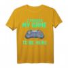 I Paused My Game To Be Here Funny Video Gamer T-Shirt - Klassisch geschnitten, humorvolles Geschenk für Videospieler