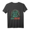 Ich Hör Dich Nicht Bin Am Zocken Gamer Headset Kopfhörer T-Shirt - Lustiges Geschenk für Zocker zum Geburtstag & Weihnachten