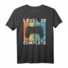 Level 30 Complete Gaming Geburtstagsshirt – Lustiges Geschenk für Männer, Gamer und Videospiel-Fans zum 30. Geburtstag