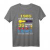 Herren 35. Geburtstag Lustiges Gamer T-Shirt - Geschenk für Zocker und Gaming-Fans, Level freigeschaltet, 1985 geboren