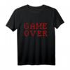 Game Over T-Shirt – Exklusives Gaming T-Shirt als Geschenk für Videospieler und Gamerinnen zu Geburtstag oder Weihnachten