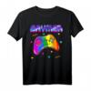 Gaymer Shirt LGBT Pride Rainbow Controller - Buntes 80s Gamer T-Shirt für Pride und Retro-Gaming Liebhaber