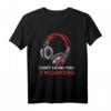 Gamer T-Shirt Can't Hear You I'm Gaming | Perfektes Geschenk für Zocker bei LAN-Partys & Gaming-Conventions
