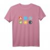 Gloomhaven Element-Symbol T-Shirt mit Feuer, Eis, Luft, Erde, Licht & Dunkelheit – Perfektes Brettspielgeschenk für Fans und Spieler
