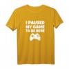 Lustiges Gamer Geschenk - Paused My Game T-Shirt für Teenager, perfekt als Weihnachts- oder Geburtstagsgeschenk