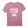 Lustiges Gamer Geschenk - Paused My Game T-Shirt für Teenager, perfekt als Weihnachts- oder Geburtstagsgeschenk