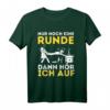 Nur noch eine Runde dann hör ich auf - Witziges Gaming Gamer T-Shirt zum Geburtstag & Weihnachten, exklusives Design für Videospieler