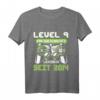 Kinder Level 9 Jahre Geburtstagsshirt für Jungen Gamer - Cooles Controller Motiv, perfekt für den 9. Geburtstag & Gaming Feier