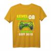 Level 8 Jahre Geburtstagsshirt für junge Gamer – Cooles Controller Motiv zum Geburtstag 2015, perfekt für Kindergeburtstage & LAN-Partys