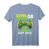 Level 8 Jahre Geburtstagsshirt für junge Gamer – Cooles Controller Motiv zum Geburtstag 2015, perfekt für Kindergeburtstage & LAN-Partys