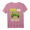 Level 8 Jahre Geburtstagsshirt für junge Gamer – Cooles Controller Motiv zum Geburtstag 2015, perfekt für Kindergeburtstage & LAN-Partys