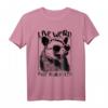Live Weird Fake your Death - Lustiges Opossum Meme T-Shirt für Tierliebhaber & Humorfreunde