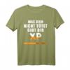 Was dich nicht tötet gibt dir XP! Lustiges Gamer T-Shirt – Originelles Geschenk für Gamer zum Geburtstag, Weihnachten oder als cooles Alltagsoutfit