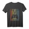 Kinder Level 7 Unlocked Gamer T-Shirt – Perfektes Geburtstagsgeschenk für 7-Jährige Jungen und Mädchen, Gaming Fanartikel für Kinderfeiern