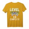 Level 10 Complete Gamer T-Shirt für Jungen – Perfektes Geburtstagsgeschenk zum 10. Geburtstag für kleine Zocker und Gaming-Enthusiasten