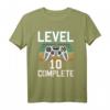 Level 10 Complete Gamer T-Shirt für Jungen – Perfektes Geburtstagsgeschenk zum 10. Geburtstag für kleine Zocker und Gaming-Enthusiasten