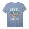 Level 10 Complete Gamer T-Shirt für Jungen – Perfektes Geburtstagsgeschenk zum 10. Geburtstag für kleine Zocker und Gaming-Enthusiasten