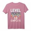 Level 10 Complete Gamer T-Shirt für Jungen – Perfektes Geburtstagsgeschenk zum 10. Geburtstag für kleine Zocker und Gaming-Enthusiasten