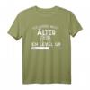 Ich werde nicht älter ich level up - Lustiges Gaming T-Shirt als Geschenk für Gamer, E-Sport Fans & Zocker zu Geburtstag, Weihnachten & Vatertag