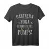 Gärtnern ist mein Yoga - Lustiges Hobbygärtner T-Shirt für Oma, Opa & Gartenliebhaber als Geschenkidee 2021