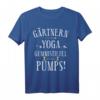 Gärtnern ist mein Yoga - Lustiges Hobbygärtner T-Shirt für Oma, Opa & Gartenliebhaber als Geschenkidee 2021