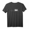 Herzschlag, Herzfrequenz, Herzlinie Klavier-Spieler Shirt – Perfektes Geschenk für Pianisten und Musiker zu Weihnachten, Geburtstag & Feiertagen