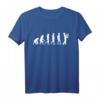 Evolution Horn Spieler Lehrer T-Shirt – Lustiges Blechblasinstrument Geschenk für Hornlehrer, Hornspieler & Musikliebhaber