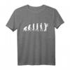 Evolution Horn Spieler Lehrer T-Shirt – Lustiges Blechblasinstrument Geschenk für Hornlehrer, Hornspieler & Musikliebhaber