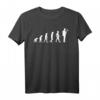 Evolution Horn Spiel Lehrer Tenorhorn Flügelhorn Instrument T-Shirt – Lustiges Geschenk für Hornspieler, Musiklehrer und Blechblasinstrumente Fans