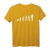 Evolution Horn Spiel Lehrer Tenorhorn Flügelhorn Instrument T-Shirt – Lustiges Geschenk für Hornspieler, Musiklehrer und Blechblasinstrumente Fans