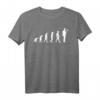 Evolution Horn Spiel Lehrer Tenorhorn Flügelhorn Instrument T-Shirt – Lustiges Geschenk für Hornspieler, Musiklehrer und Blechblasinstrumente Fans