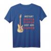 Kaffee Gitarrist Musik Geschenk - Gitarre T-Shirt für Musiker, Gitarristen und Musikliebhaber als tolle Geschenkidee zu Weihnachten oder Geburtstag