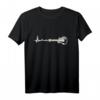 Herzschlag Gitarre Gitarristen T-Shirt - Perfektes Geschenk für Musiker, Gitarristen und Musikliebhaber zu Geburtstag und Weihnachten