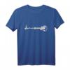 Herzschlag Gitarre Gitarristen T-Shirt - Perfektes Geschenk für Musiker, Gitarristen und Musikliebhaber zu Geburtstag und Weihnachten