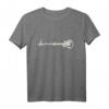 Herzschlag Gitarre Gitarristen T-Shirt - Perfektes Geschenk für Musiker, Gitarristen und Musikliebhaber zu Geburtstag und Weihnachten