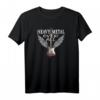 Heavy Metal Over All I Retro Rock Musik Gitarre T-Shirt – Für Gitarristen & Fans von Heavy, Death & Black Metal, Perfektes Geschenk für Rockmusikliebhaber