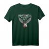 Heavy Metal Over All I Retro Rock Musik Gitarre T-Shirt – Für Gitarristen & Fans von Heavy, Death & Black Metal, Perfektes Geschenk für Rockmusikliebhaber
