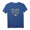 Heavy Metal Over All I Retro Rock Musik Gitarre T-Shirt – Für Gitarristen & Fans von Heavy, Death & Black Metal, Perfektes Geschenk für Rockmusikliebhaber