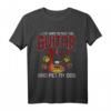 Gitarre T-Shirt für Musiker, Gitarristen und Hundeliebhaber - Perfektes Geschenk zu Weihnachten & Geburtstag