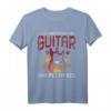 Gitarre T-Shirt für Musiker, Gitarristen und Hundeliebhaber - Perfektes Geschenk zu Weihnachten & Geburtstag